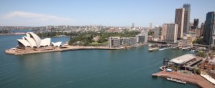 View of Sydney Harbour, Australia